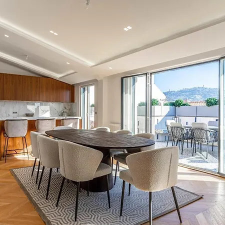 Sumptuous Renovated Penthouse - Gray D'albion-croi Apartmán Cannes